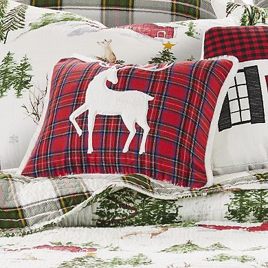 Levtex Home Tatum Pines Deer Applique Throw Pillow
