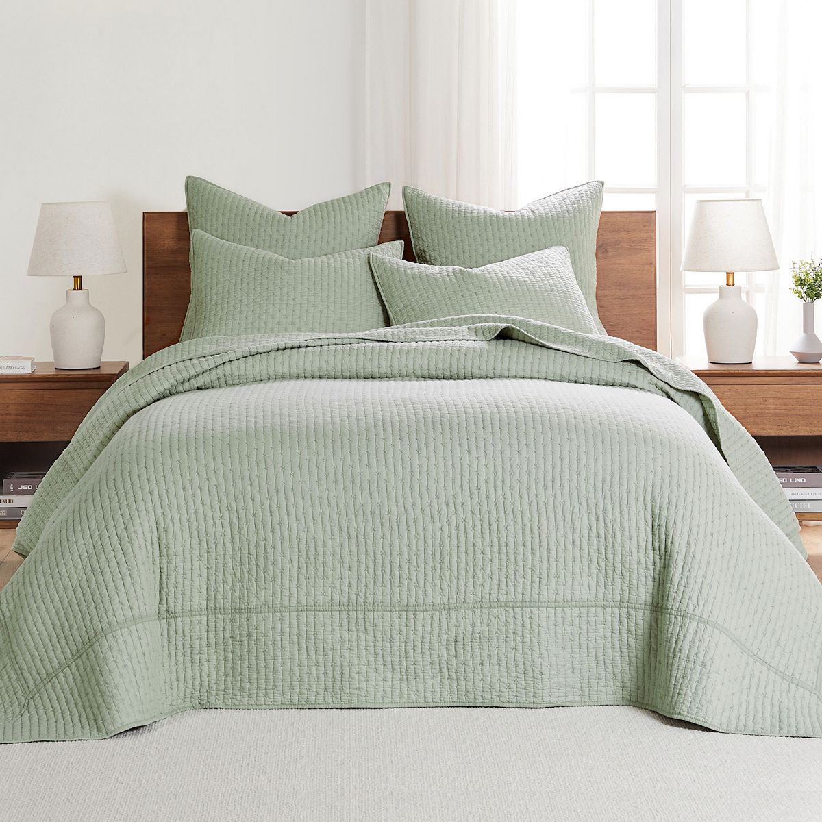 Levtex Home Cross Stitch Bedspread Set