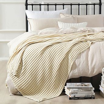 Cozy Waffle Weave Blanket/Throw