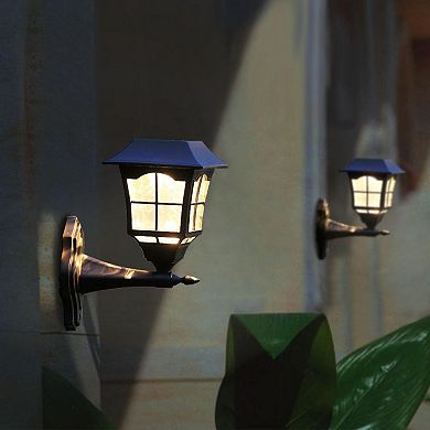 Maggift Solar Wall Lantern Lights