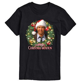 Big & Tall National Lampoon's Christmas Vacation Wreath Graphic Tee