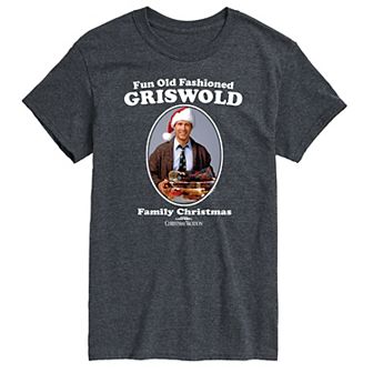 Big & Tall National Lampoon's Christmas Vacation Old Fashion Griswold Graphic Tee