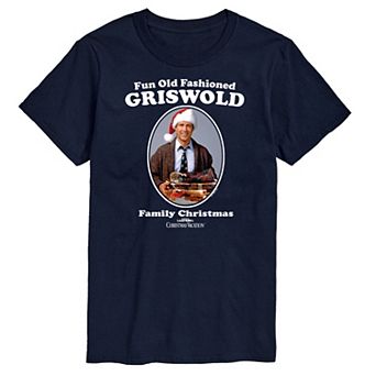 Big & Tall National Lampoon's Christmas Vacation Old Fashion Griswold Graphic Tee