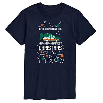 Big & Tall National Lampoon's Christmas Vacation Griswold Family Christmas Graphic Tee