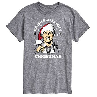 Big & Tall National Lampoon's Christmas Vacation Griswold Family Christmas Graphic Tee