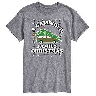 Big & Tall National Lampoon's Christmas Vacation Griswold Van Graphic Tee
