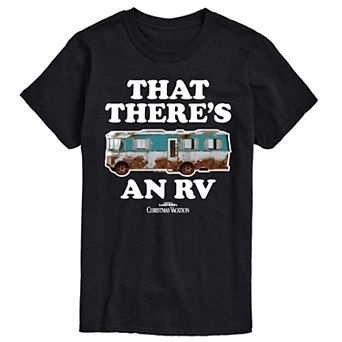 Big & Tall National Lampoon's Christmas Vacation That There's An RV Graphic Tee