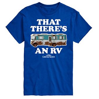Big & Tall National Lampoon's Christmas Vacation That There's An RV Graphic Tee