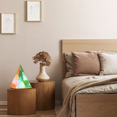Pyramid LED Table Lamp