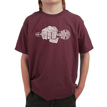 90's Rappers - Boy's Word Art T-Shirt