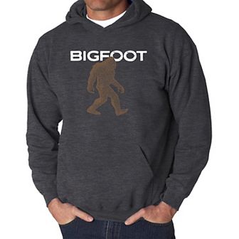 Bigfoot - Men's Word Art Hooded Sweatshirt
