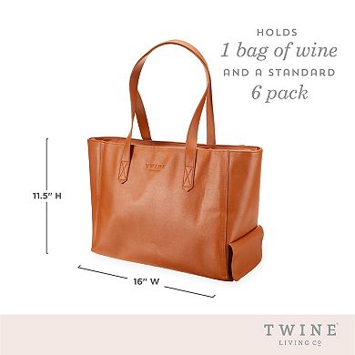 Twine Insulated Wine Tote w/ Spout