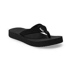 Kohls black flip store flops