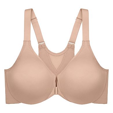 Plus Size Glamorise Wonderwire Posture Front Close Bra 9265