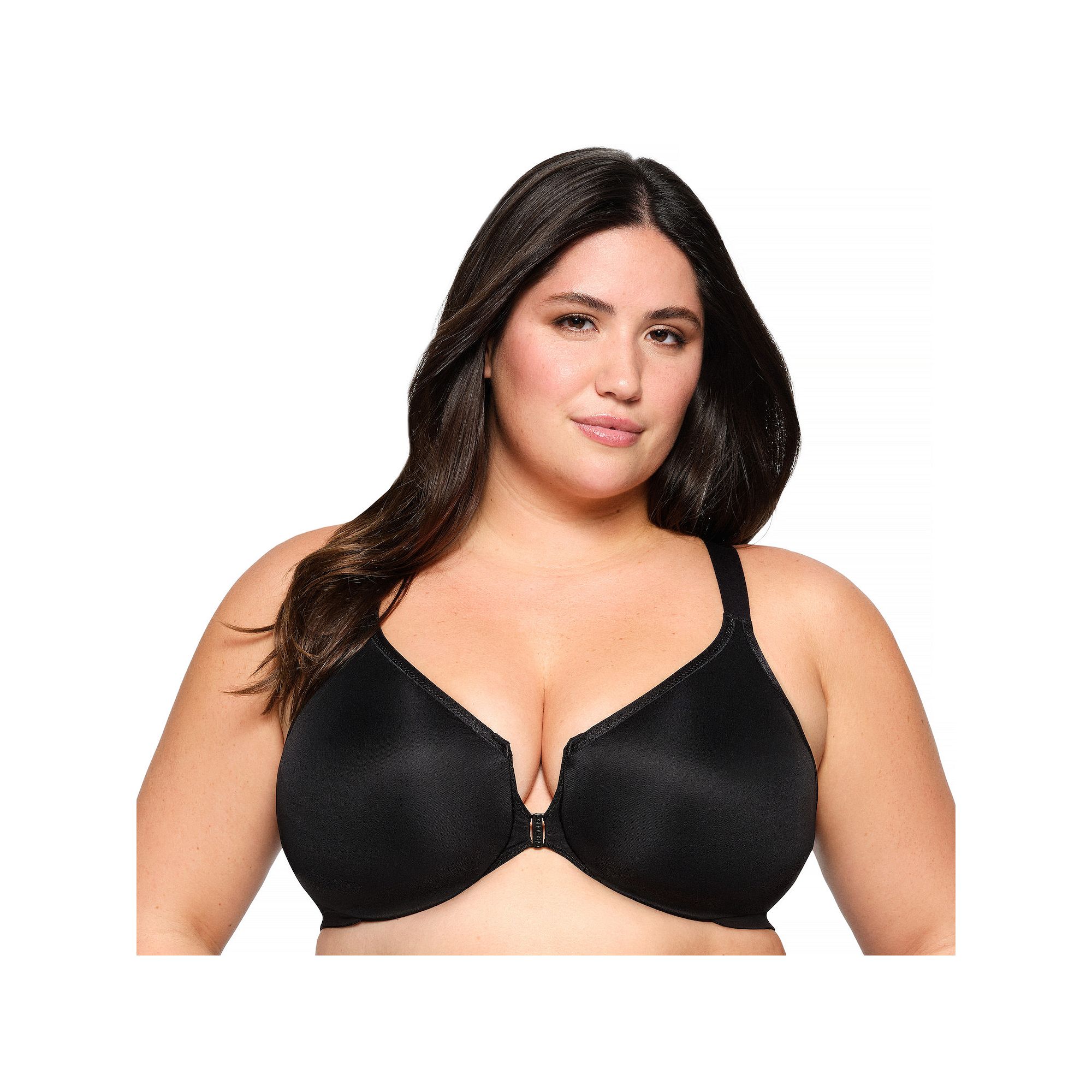 Plus Size Glamorise Wonderwire Posture Front Close Bra 9265, Womens, Size:
