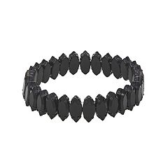 Simply Vera Vera Wang Black Chain Bangle Bracelet