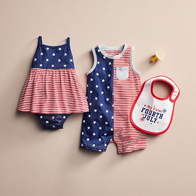 Baby Girl Carter's 4th Of July Sunsuit