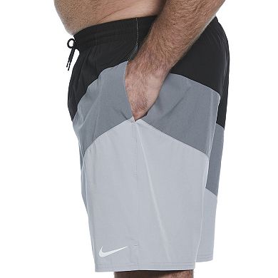 Big & Tall Nike 9-in. Color Surge Volley Swim Trunks