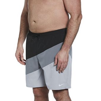Big & Tall Nike 9 in Color Surge Volley Swim Trunks