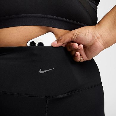 Plus Size Nike One High-Waisted Crop Leggings