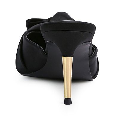 London Rag Queenie Women's High Heeled Mule Sandals