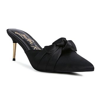London Rag Queenie Women's High Heeled Mule Sandals