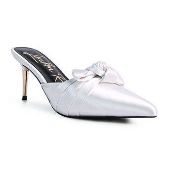 London Rag Queenie Women's High Heeled Mule Sandals