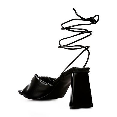 London Rag Primavera Women's Lace-Up Sandals