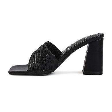 London Rag Salty You Women's Heeled Slide Sandals