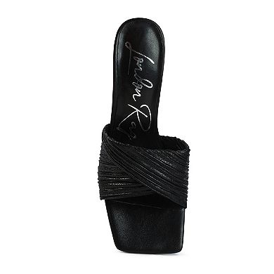 London Rag Salty You Women's Heeled Slide Sandals