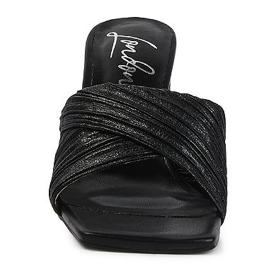 London Rag Salty You Women's Heeled Slide Sandals