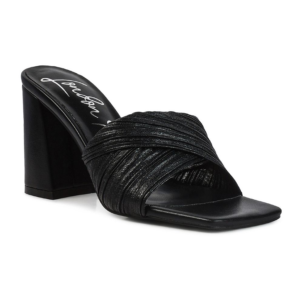 London Rag Salty You Women's Heeled Slide Sandals