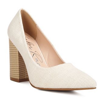 London Rag Women's Wide Width Pumps