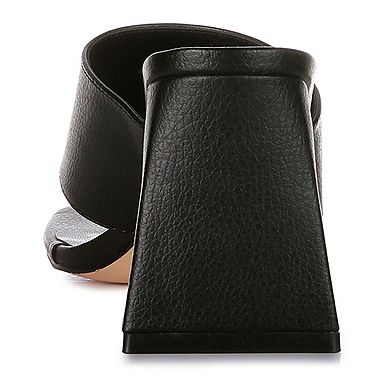 London Rag Muse Me Women's Block Heel Thong Sandals