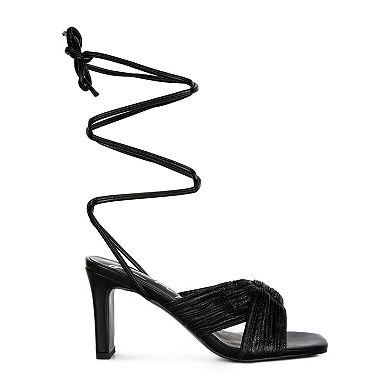 London Rag Xuxa Women's Lace-Up Dress Sandals