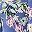 Blue Cool Floral