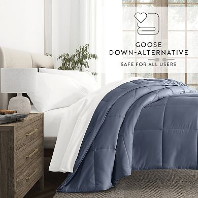 Urban Loft's Lightweight Down-alternative Comforter In Solid Colors
