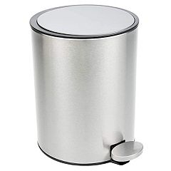 mDesign Step Trash Can, Gallon Garbage Bin, Removable Liner Bucket