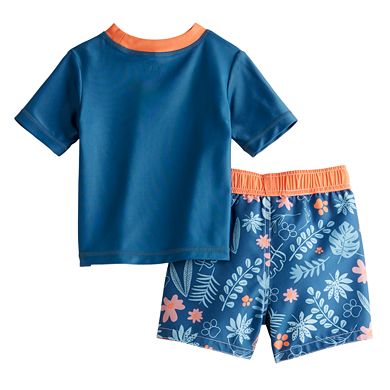 Toddler & Baby Boy Paw Patrol 2-pc. Rash Guard and Swim Trunks Swimsuit Set