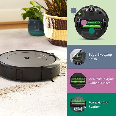 iRobot Roomba i1+ EVO WiFi Connected Self-Emptying Robot Vacuum (I165820)