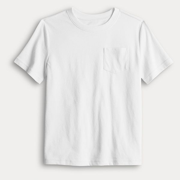 Boys 4-12 Jumping Beans® Essential Pocket Tee - White Tiger (5)