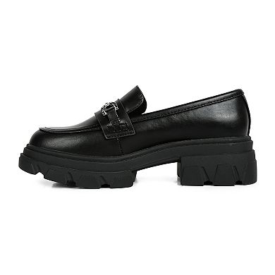 London Rag Oklyn Women's Lugged Loafers