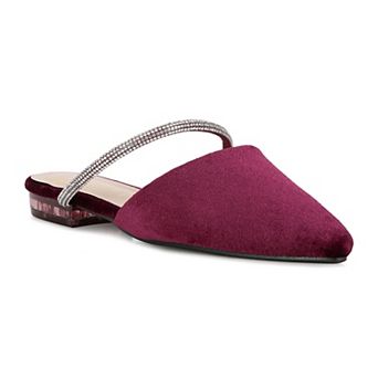 London Rag Laren Diamante Women's Mules