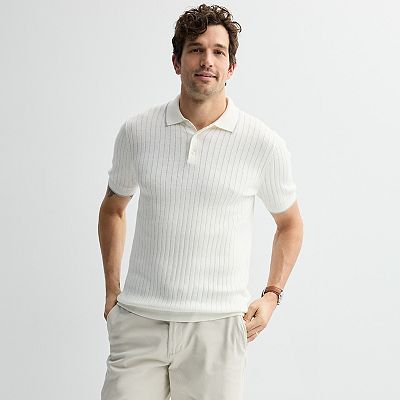 Men's Sonoma Goods For Life® Tipped Sweater Polo