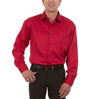 Men's Geoffrey Beene Regular-Fit Sateen Stretch Dress Shirt