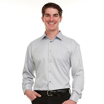 Men's Geoffrey Beene Regular-Fit Sateen Stretch Dress Shirt