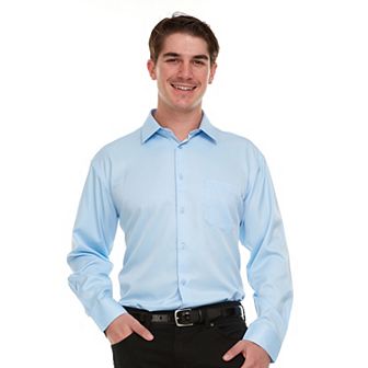 Men's Geoffrey Beene Regular-Fit Sateen Stretch Dress Shirt