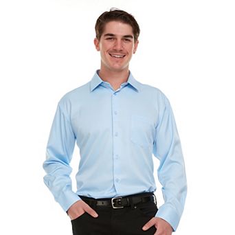 Men's Geoffrey Beene Regular-Fit Sateen Stretch Dress Shirt