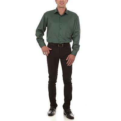 Men s Geoffrey Beene Slim Fit Sateen Stretch Dress Shirt