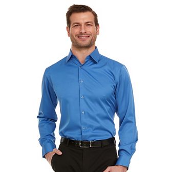 Men's Geoffrey Beene Slim-Fit Sateen Stretch Dress Shirt